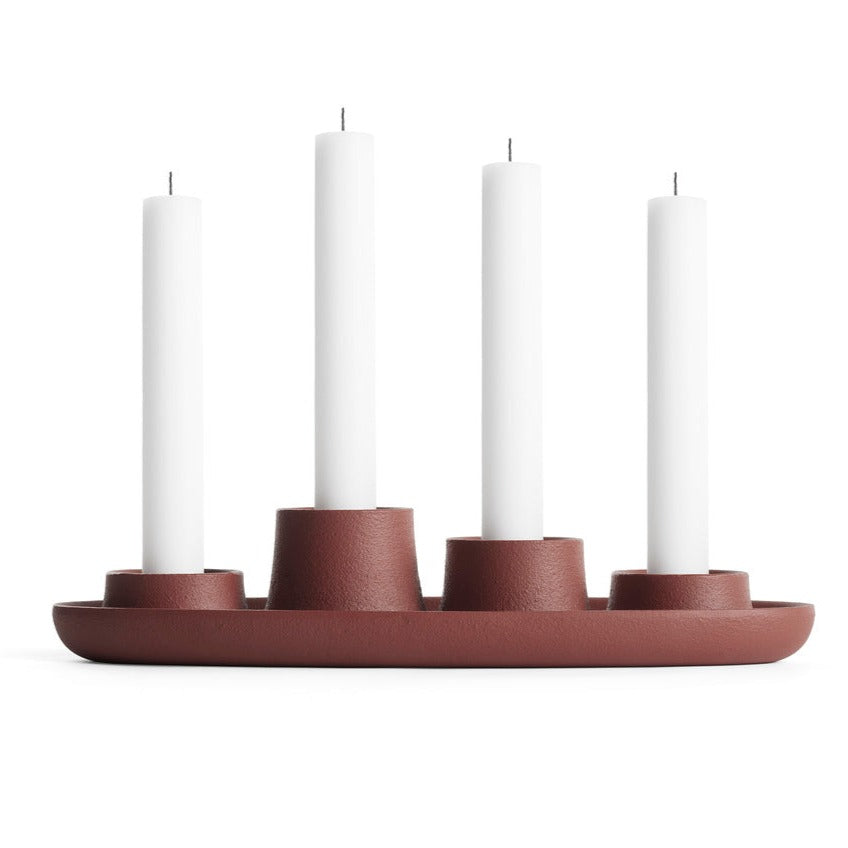 AYE Candle Holder 4 Funnel-wine with candles