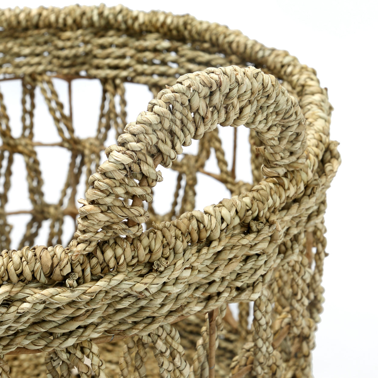 THE PERFORE Baskets Set of 3 crop view of handles