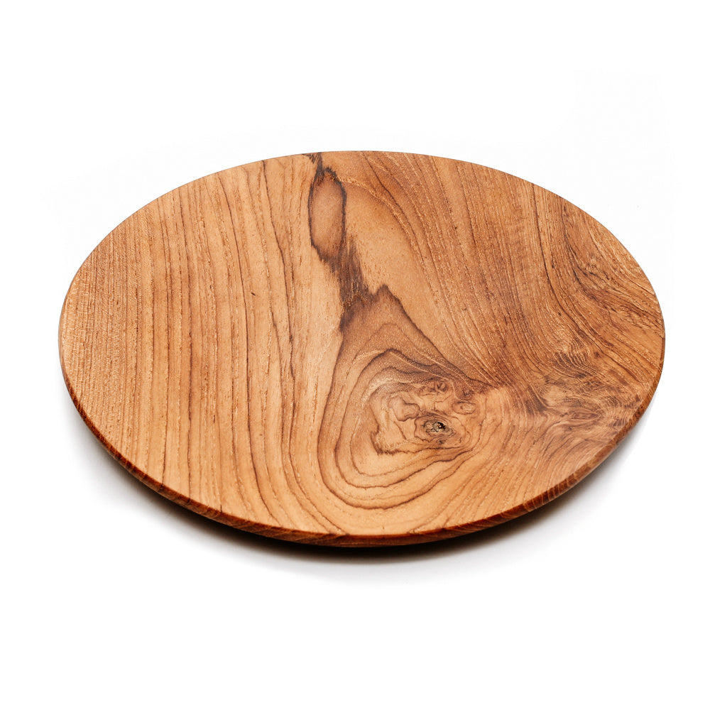 THE TEAK ROOT Round Plate extra large