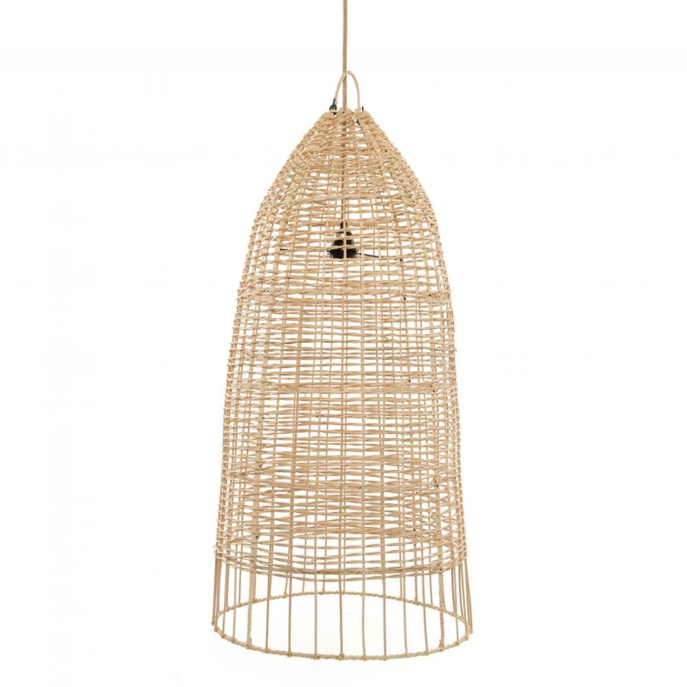 THE ELBA Pendant Natural large front view