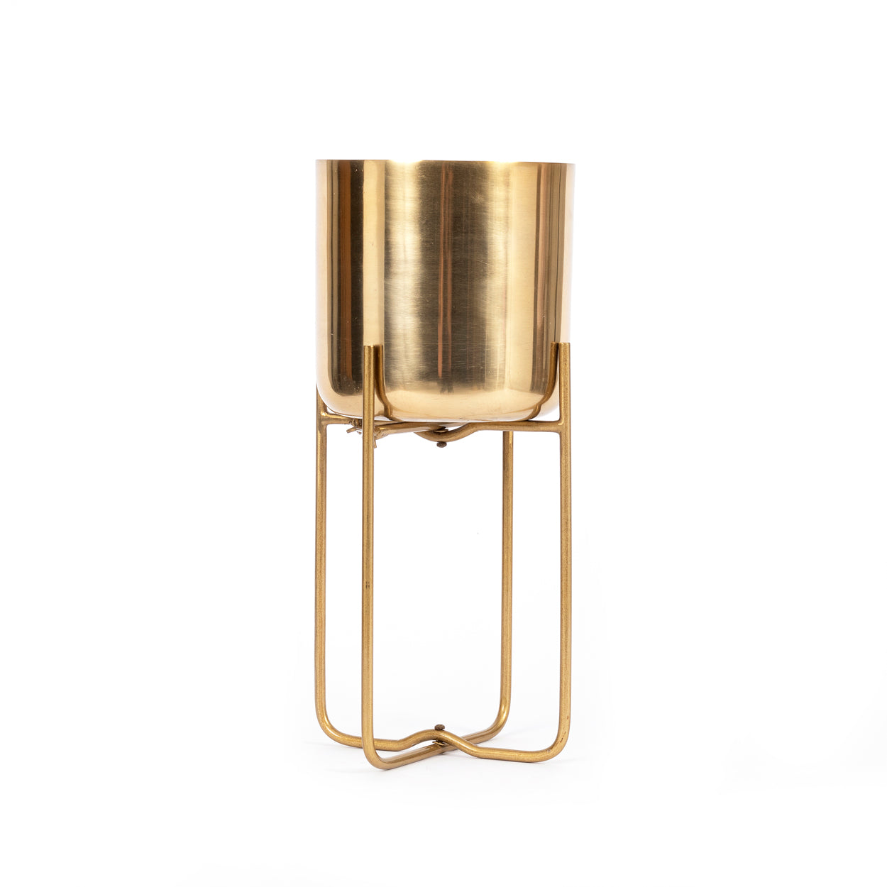 THE BRASS Planter On Stand large