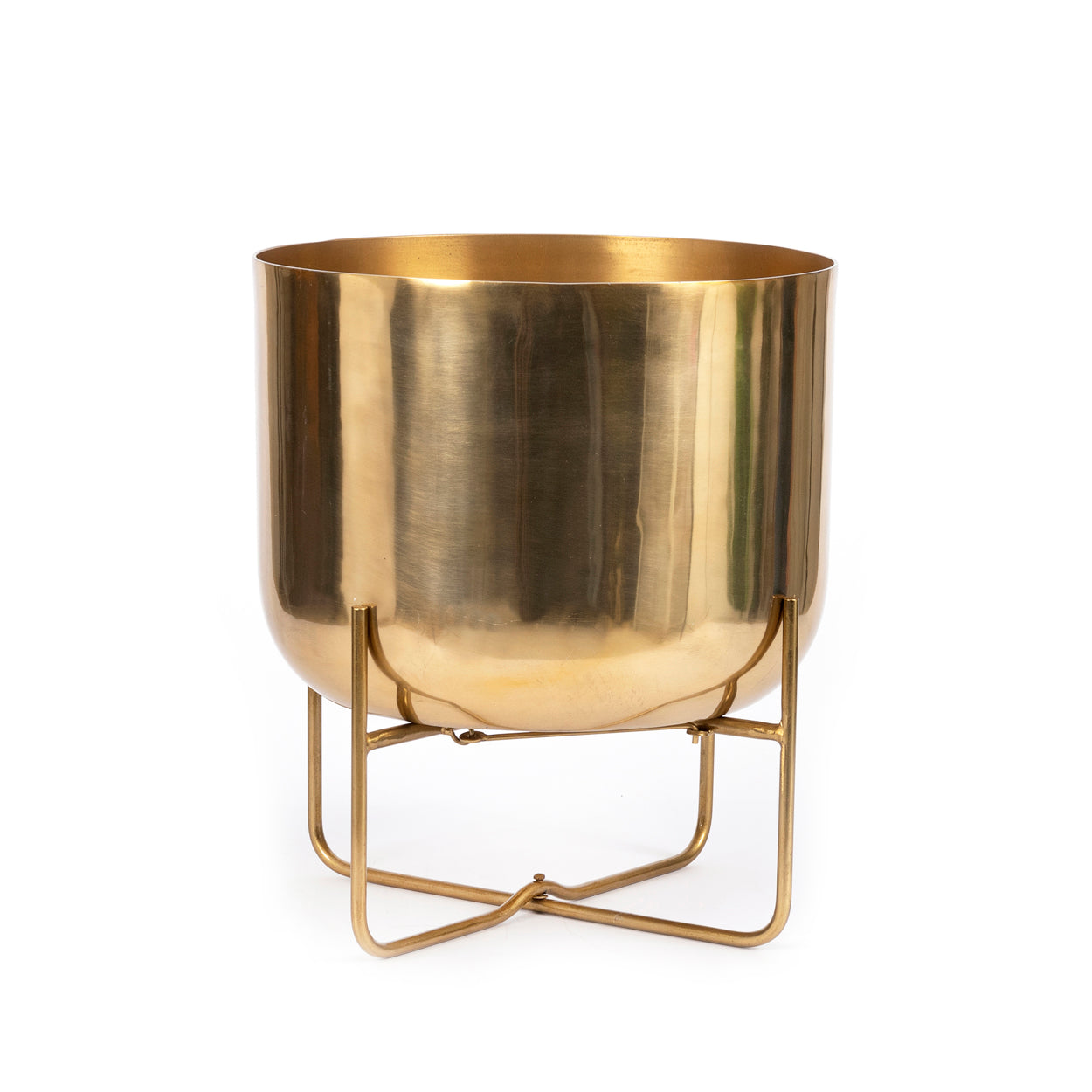 THE BRASS Planter On Stand extra large