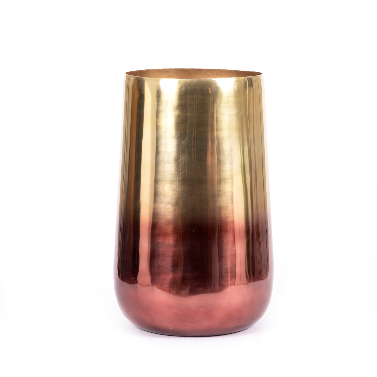 THE TWO TONE Brass Planter large