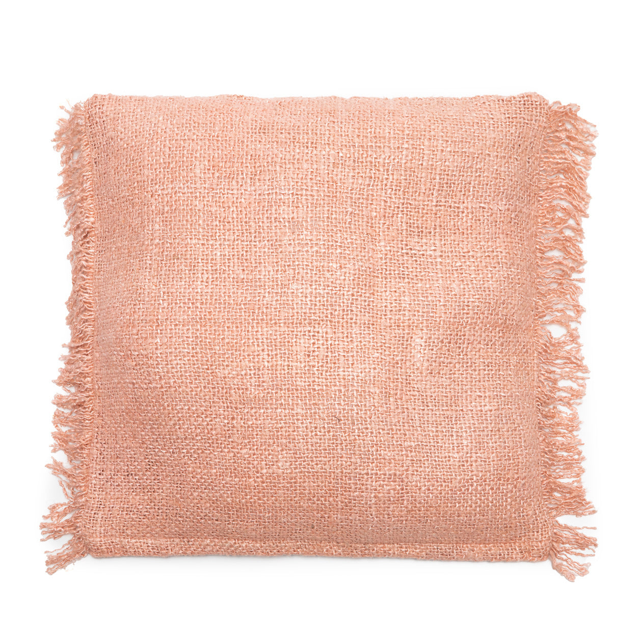 OH MY GEE Cushion Cover Salmon Pink front view