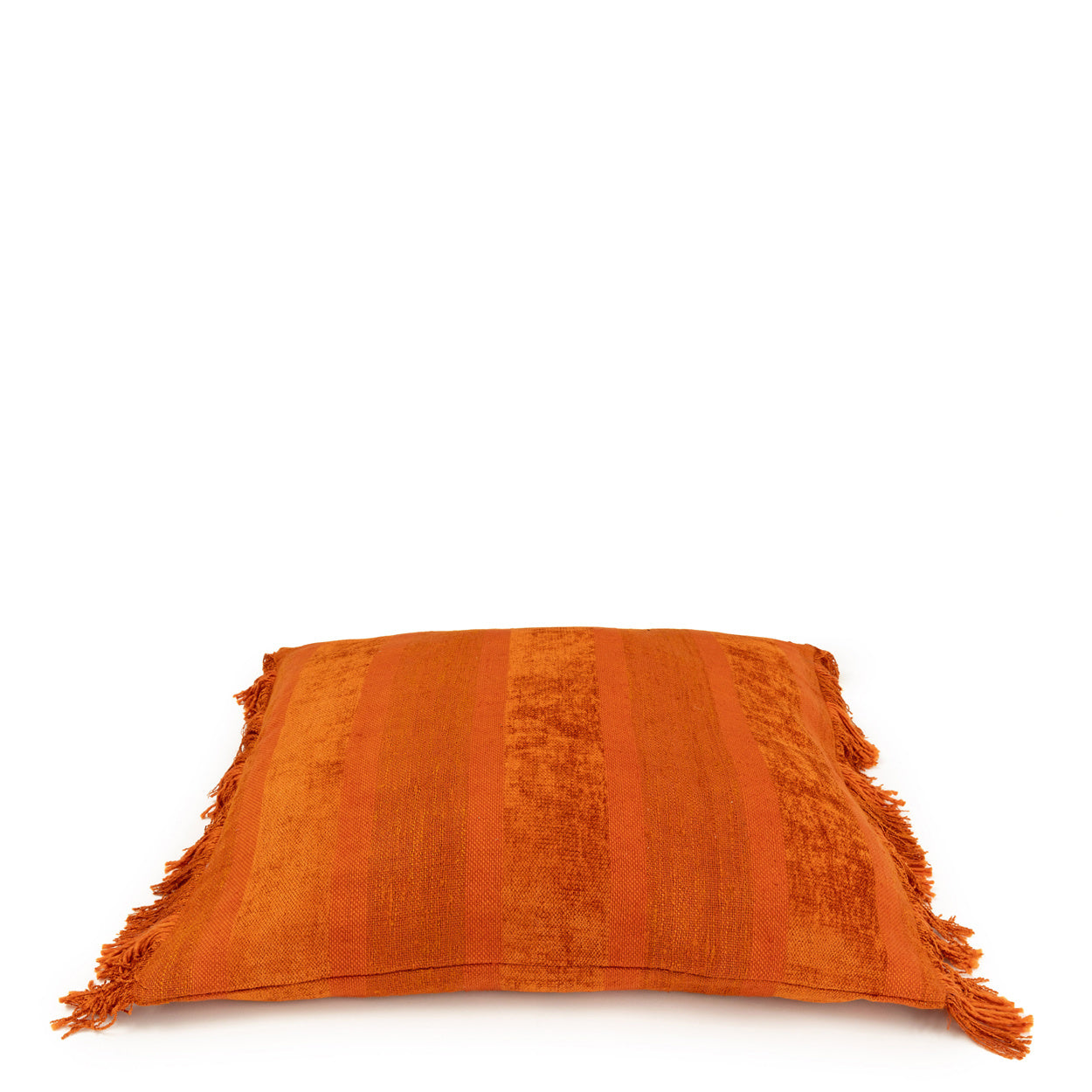 OH MY GEE Cushion Cover Rust Velvet side view