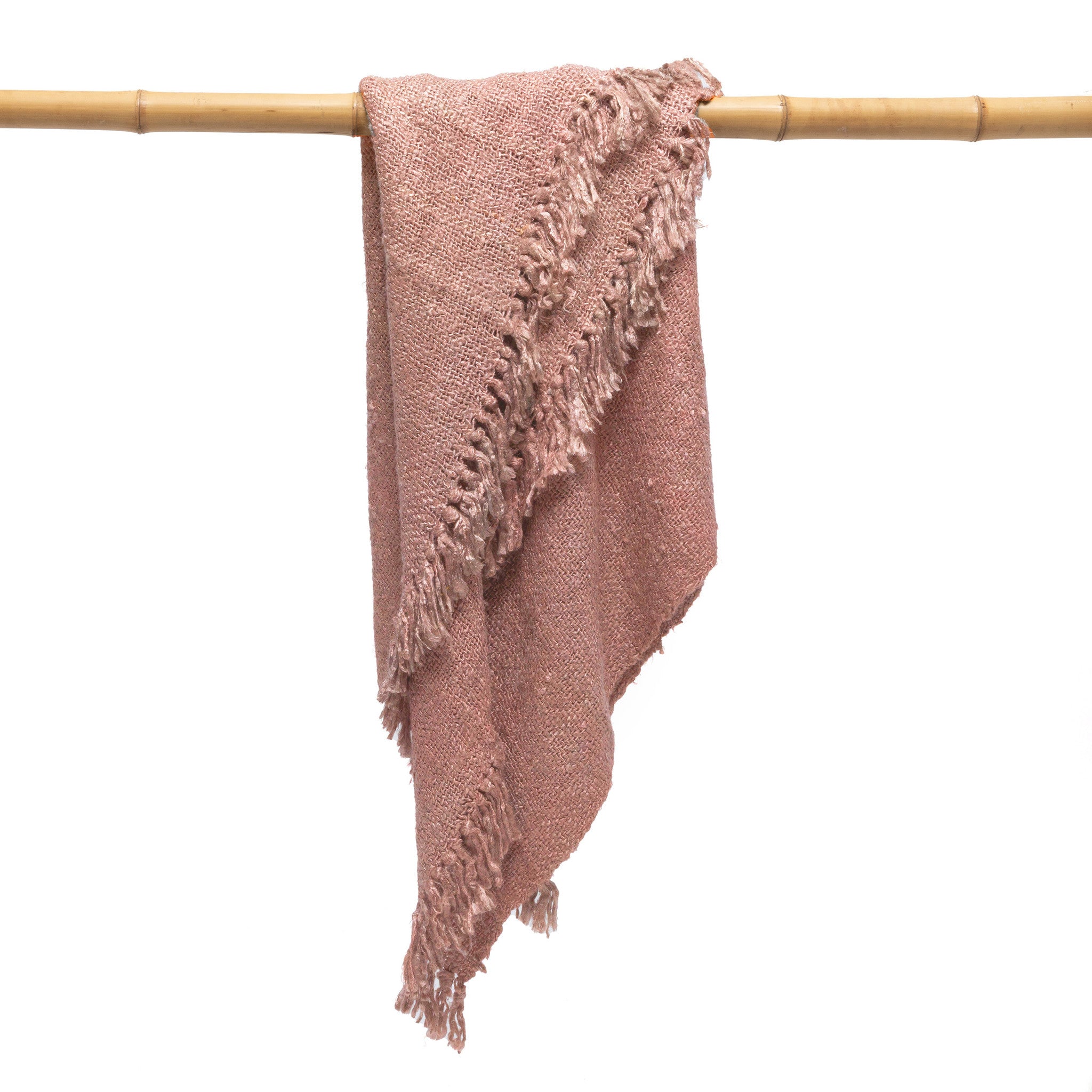 Salmon pink outlet throw blanket