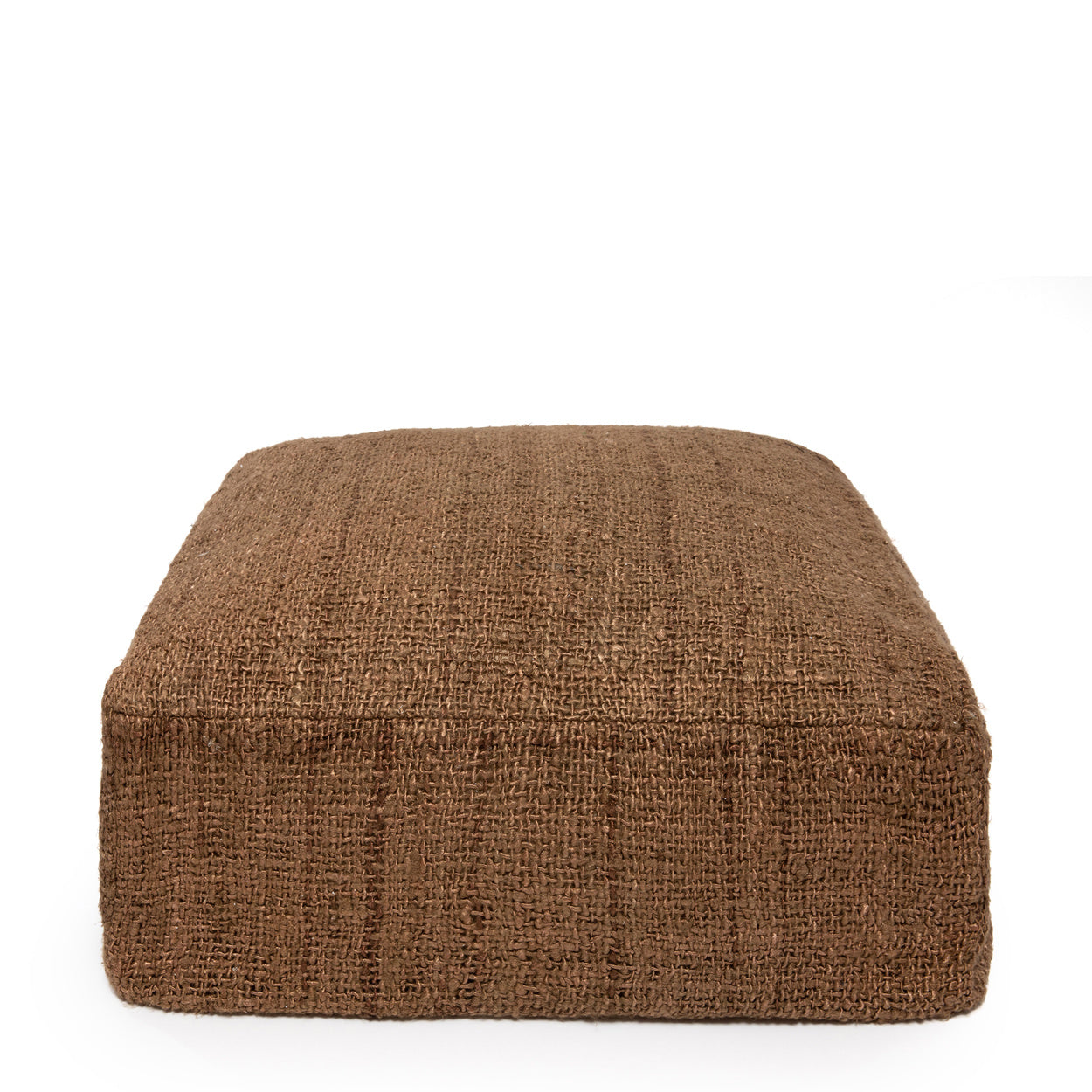 THE OH MY GEE Pouffe brown front view