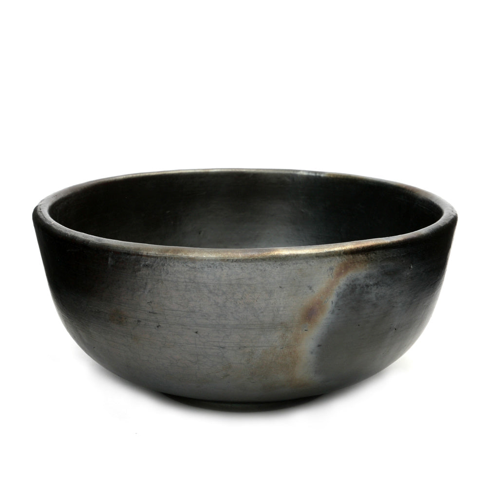 THE BURNED Bowl large size, black colour