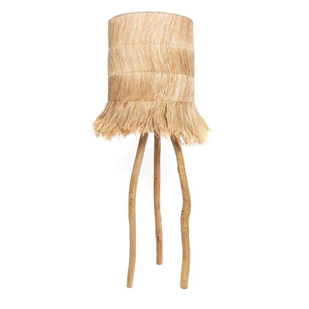 THE ABACA DARLING Floor Lamp front view