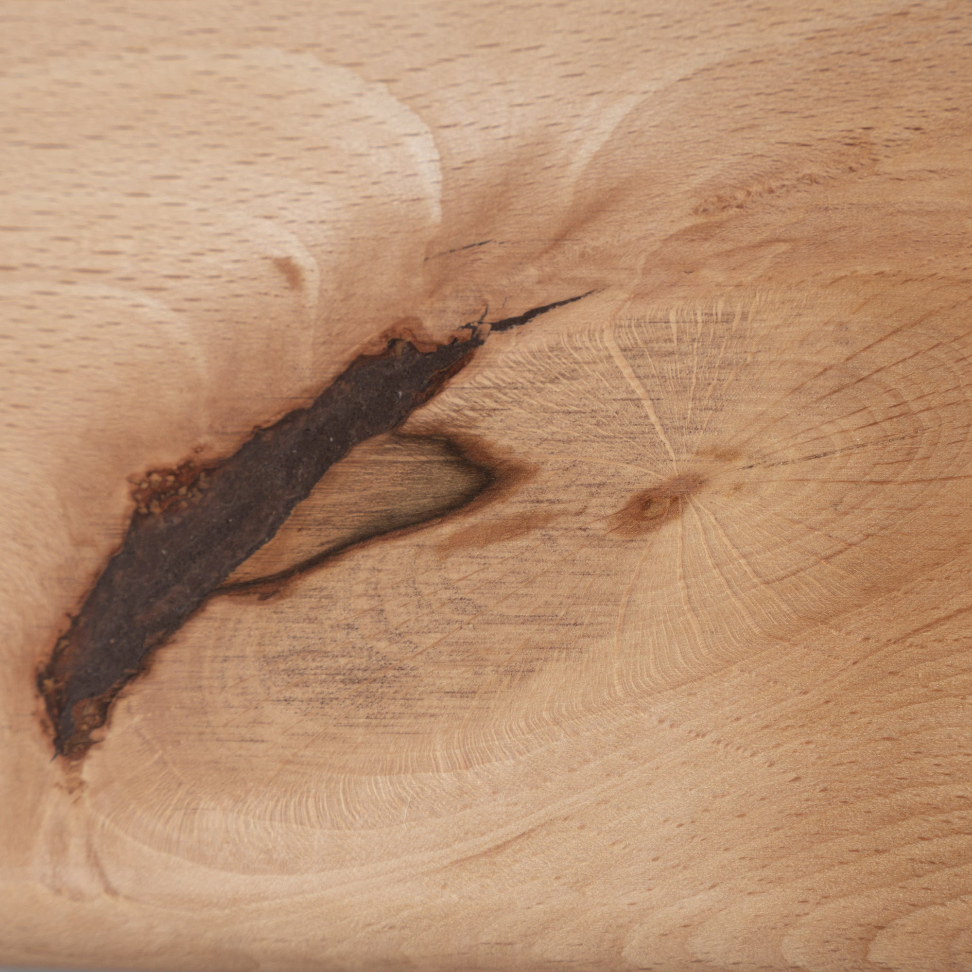 Crop detail of frame wood