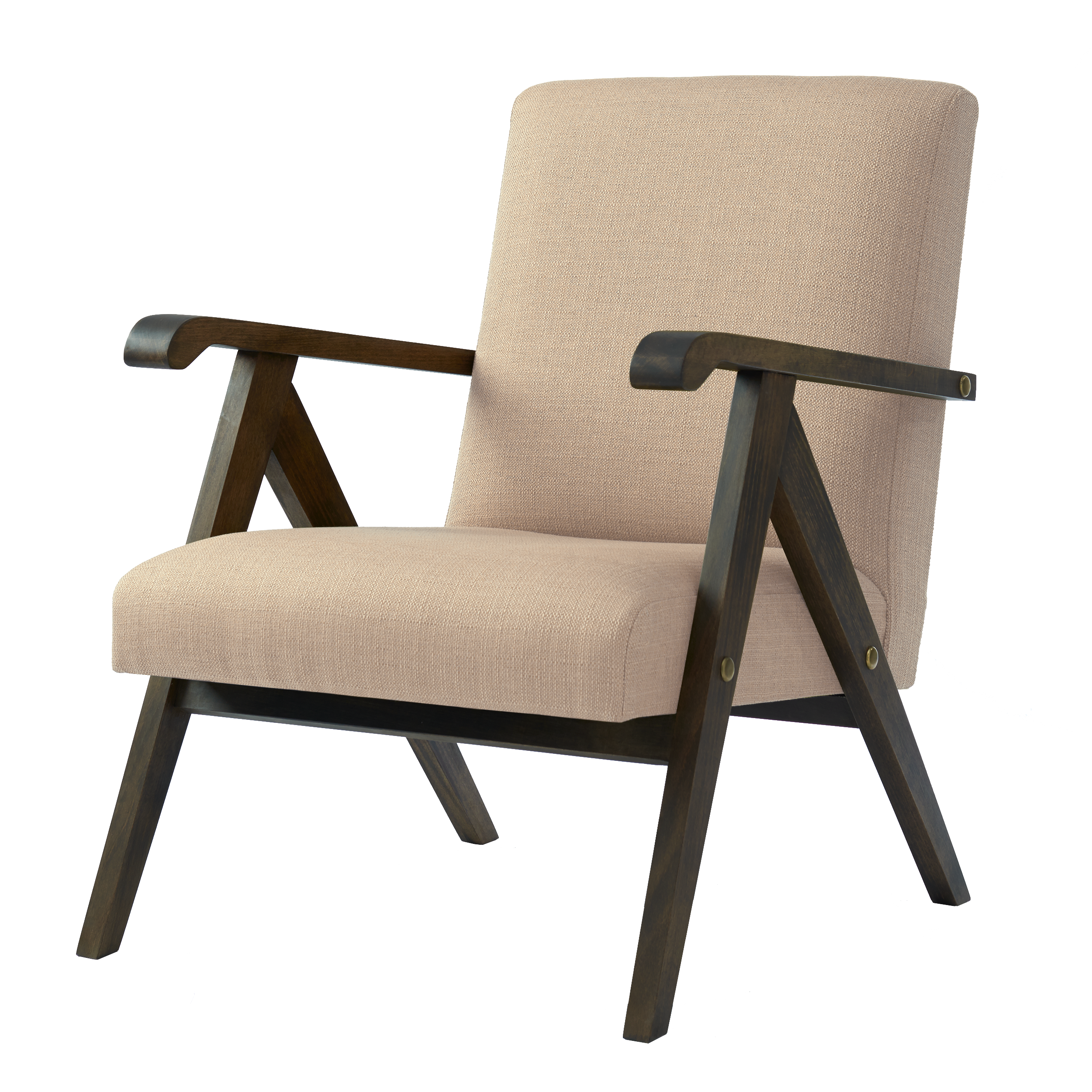 MONKLET Chair upholstery colour white, dark frame