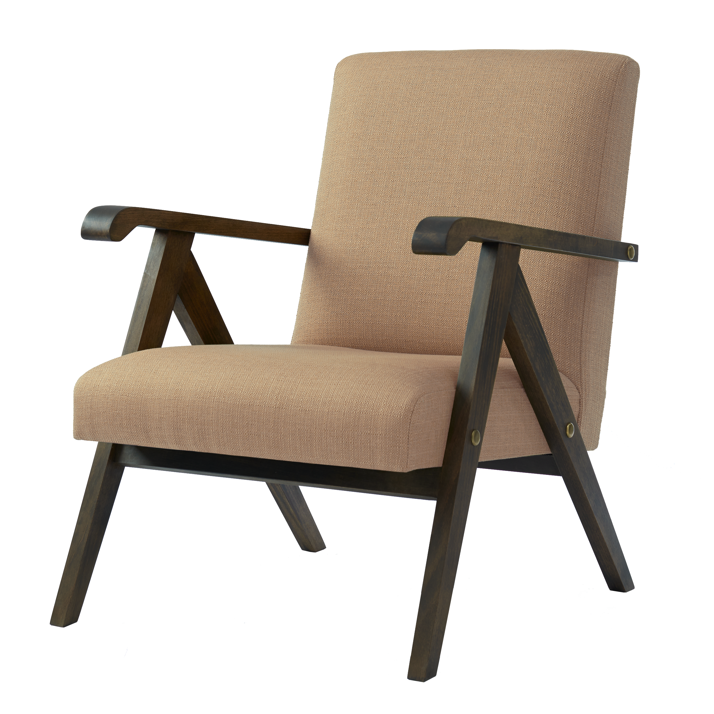 MONKLET Chair upholstery colour white, dark beech frame