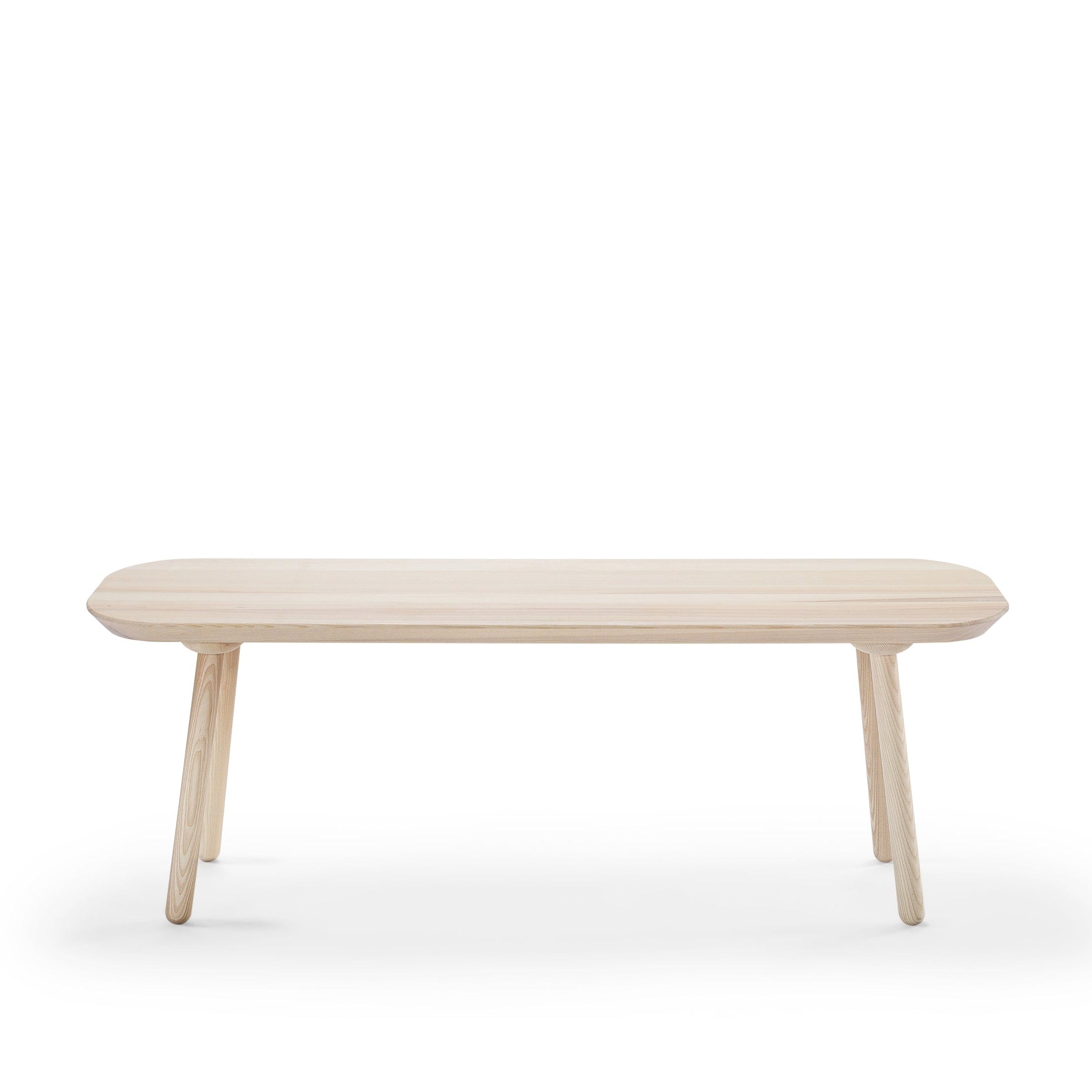 NAЇVE Bench-natural ash-non-upholstery-large size
