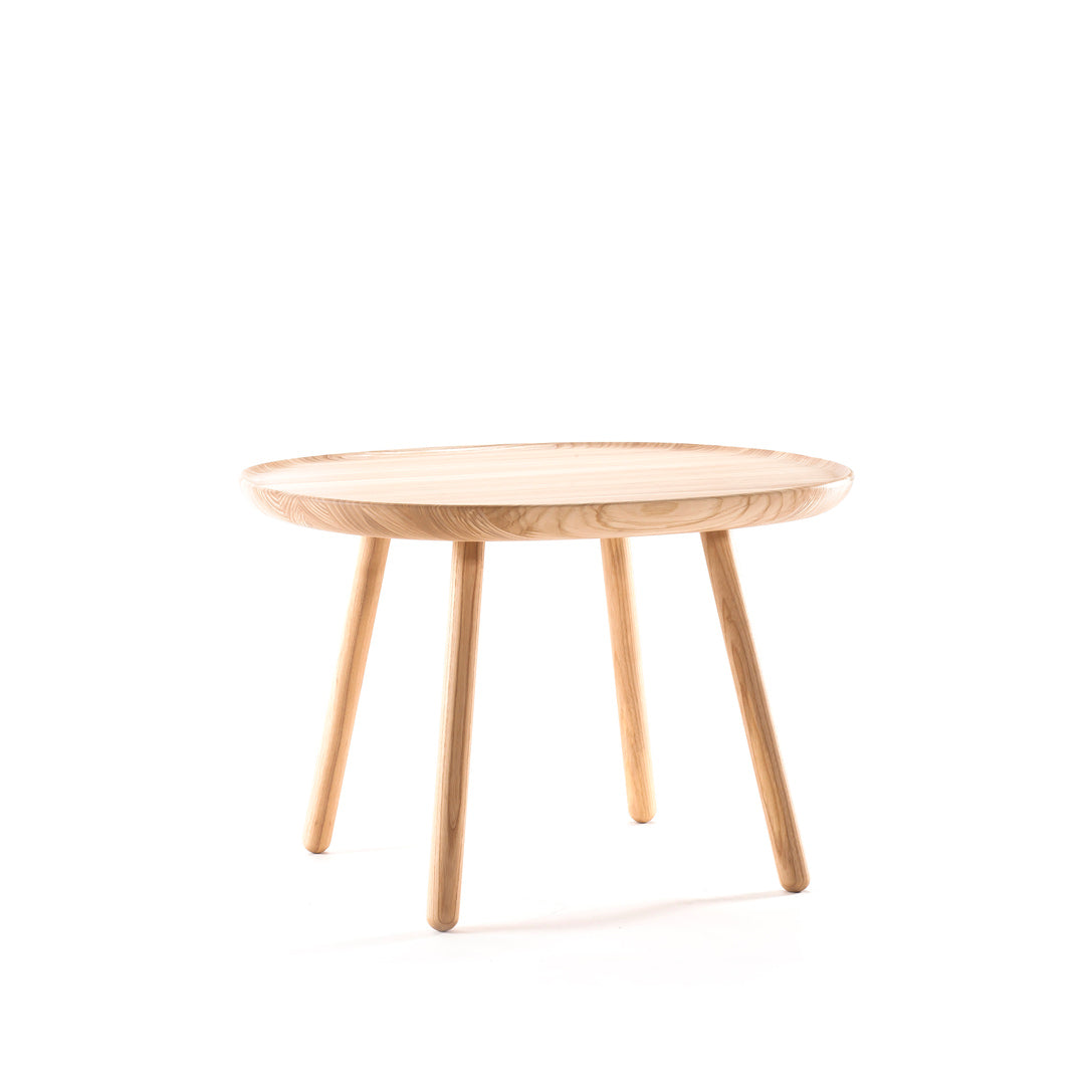 NAЇVE Side Table 640 front view-natural ash