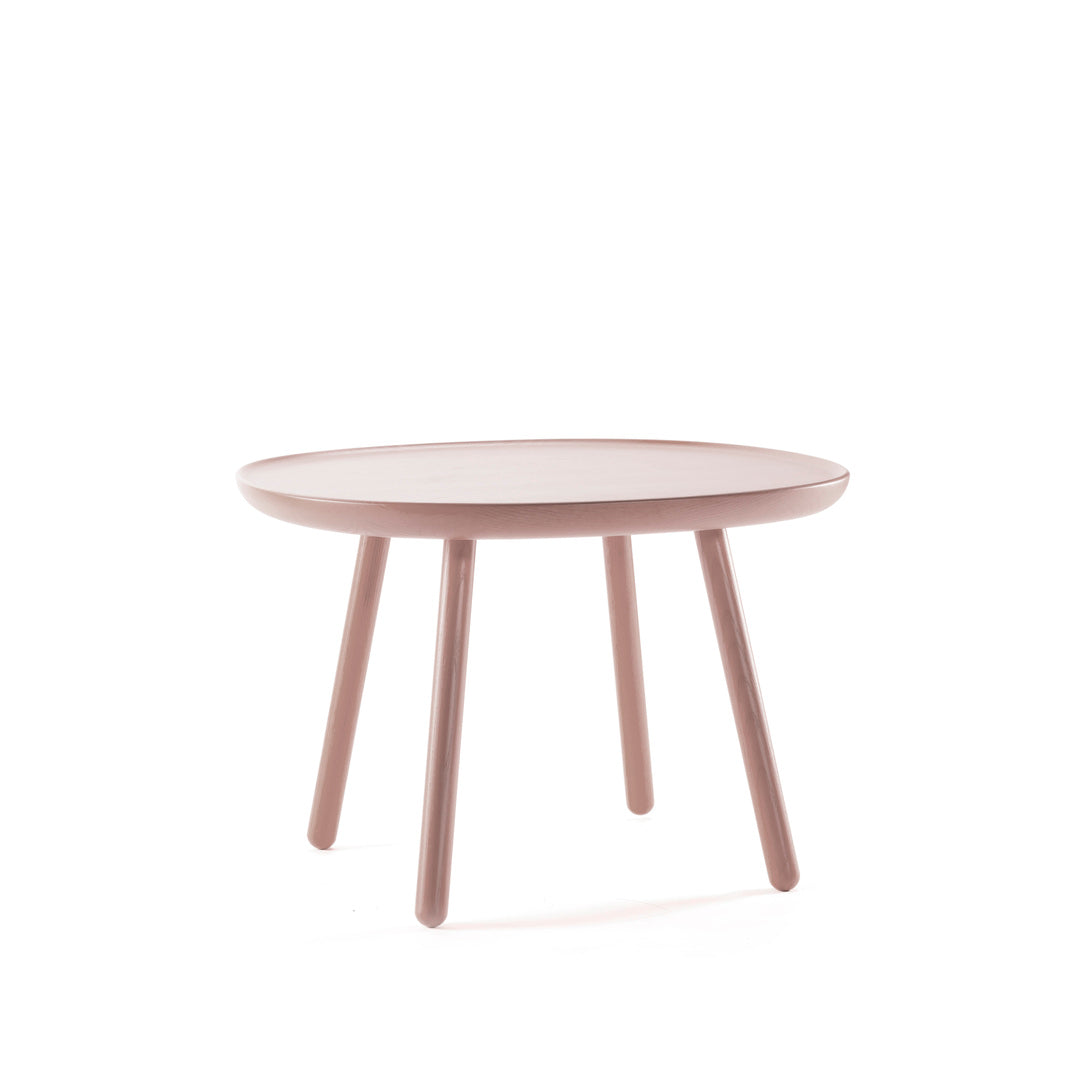 NAЇVE Side Table 640 front view-pink ash