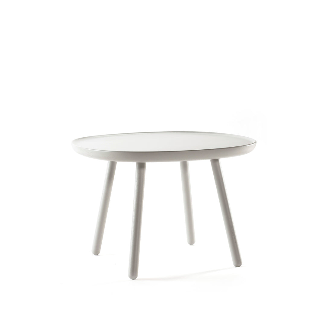 NAЇVE Side Table 640 front view-grey ash