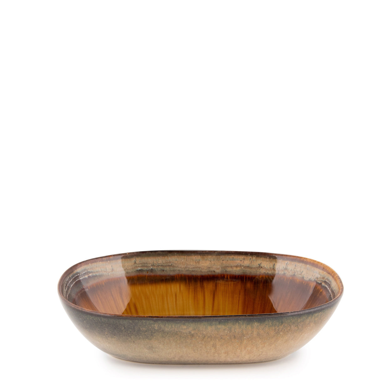THE COMPORTA Oval Bowl Set of 4 single bowl, side view