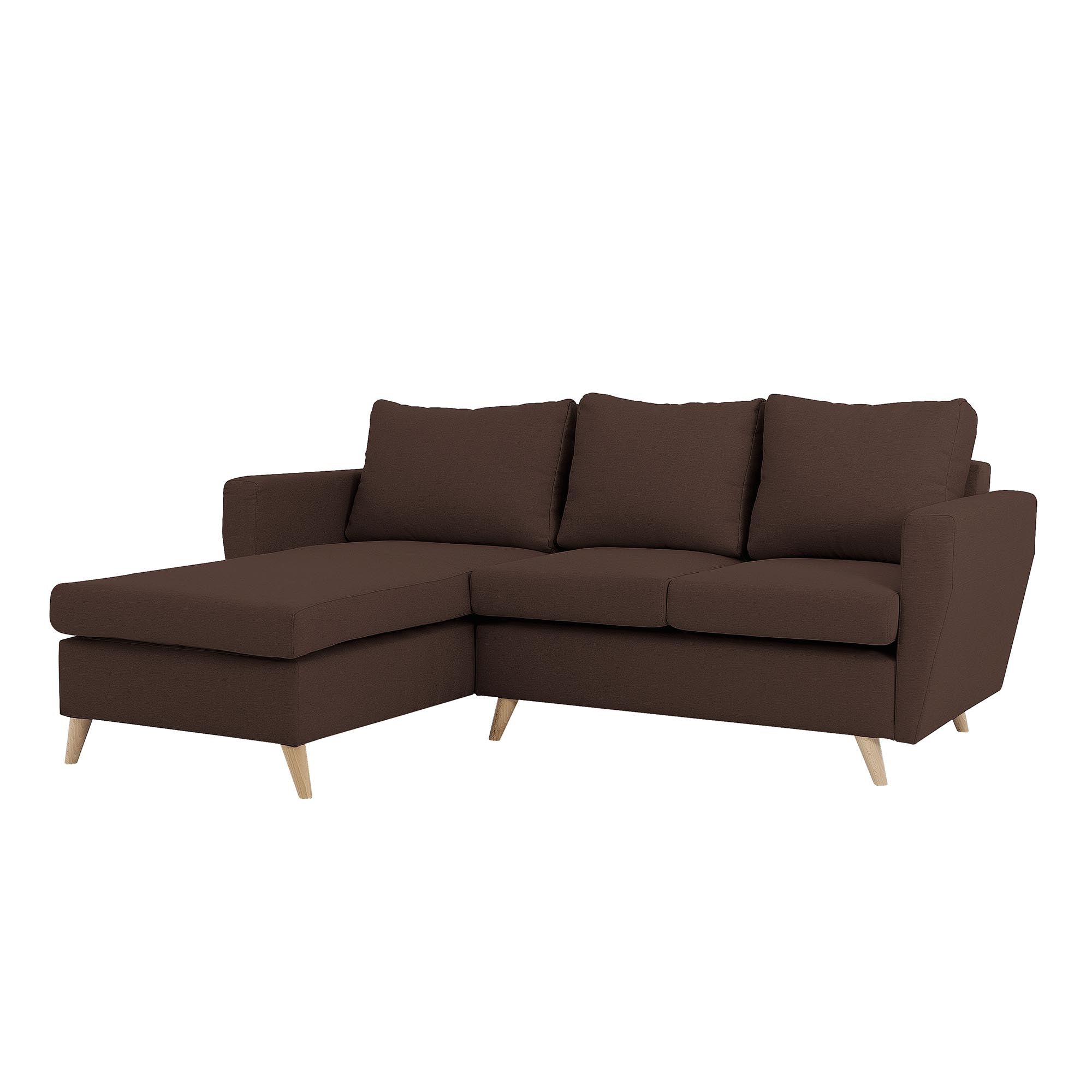 LOVER Corner Sofa Left upholstery colour-brown
