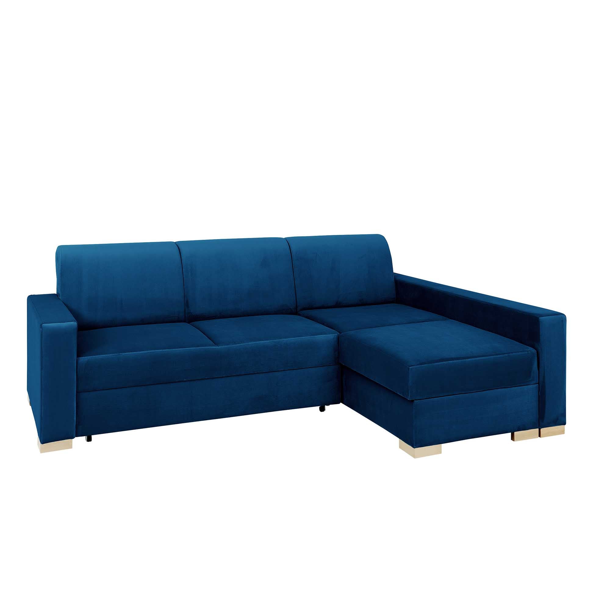 STABLE Corner Sofa Right upholstery colour blue