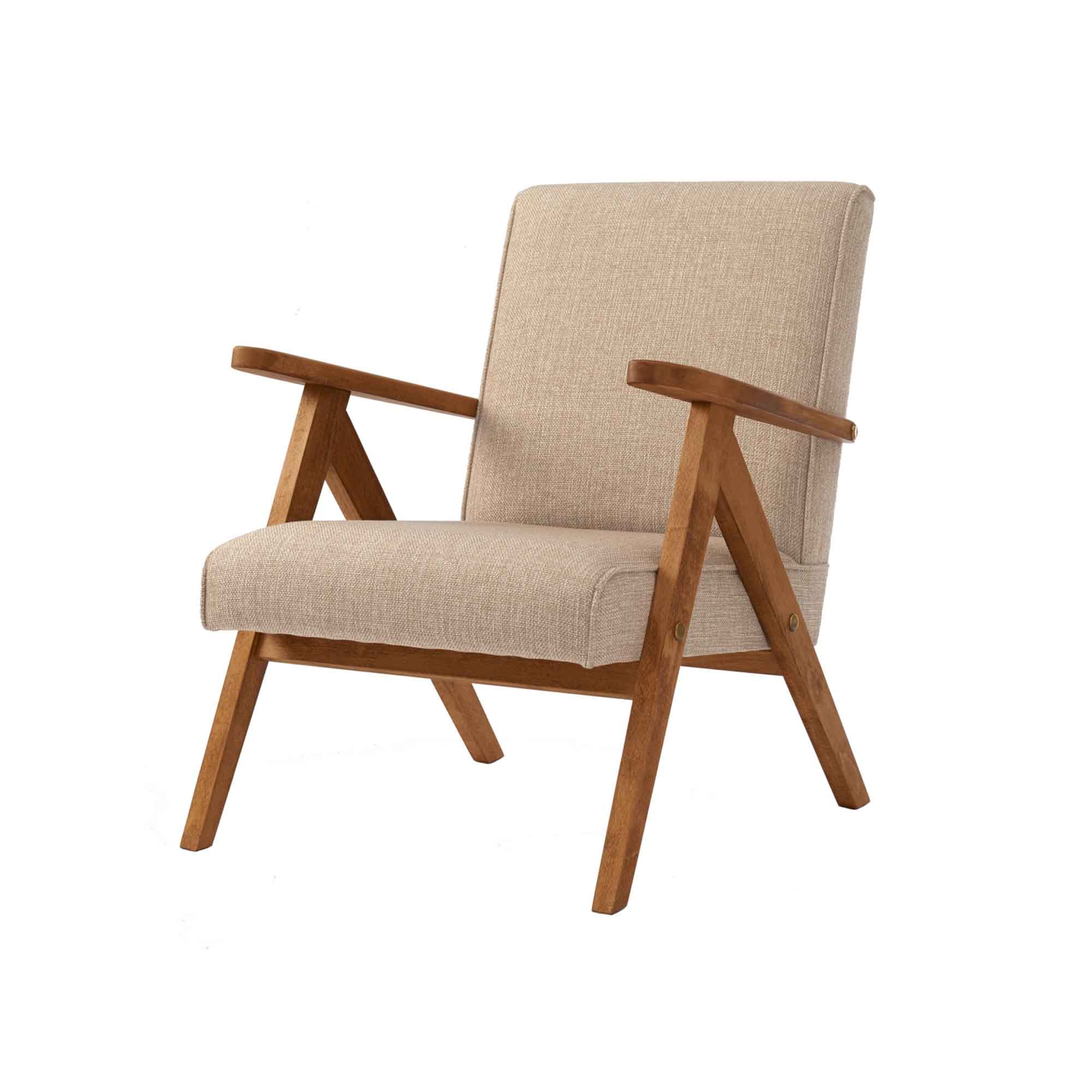 AUKLET Chair beech wood ivory white
