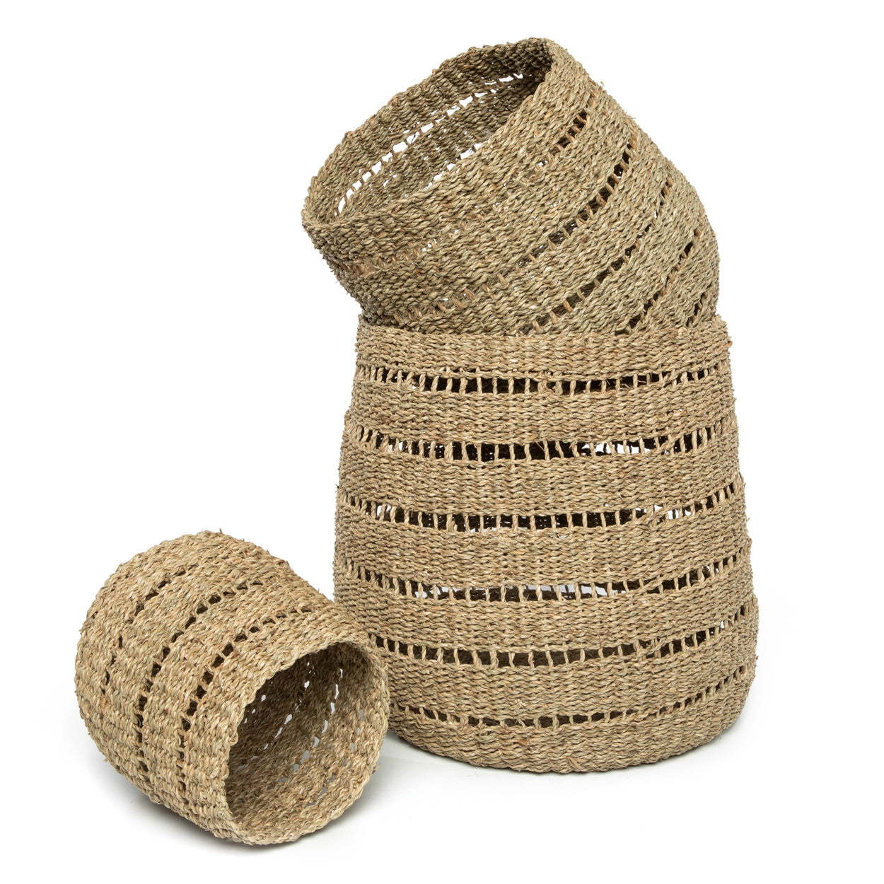 THE NINH BINH Baskets Set of 3 half-folded