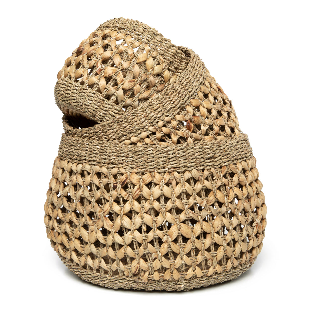 THE NHA TRANG Baskets Set of 3 folded side view