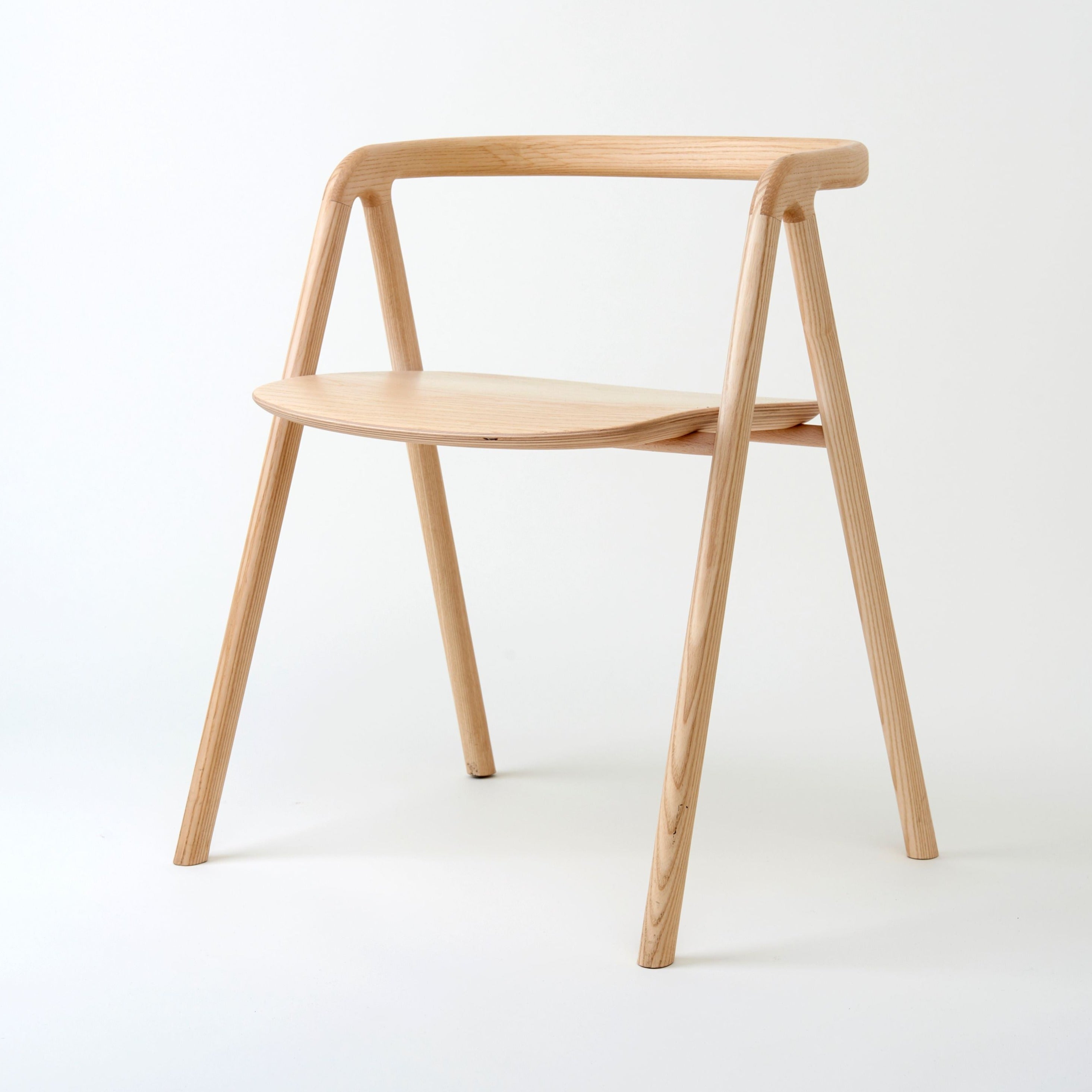 LAAKSO Chair Natural Ash  White Background