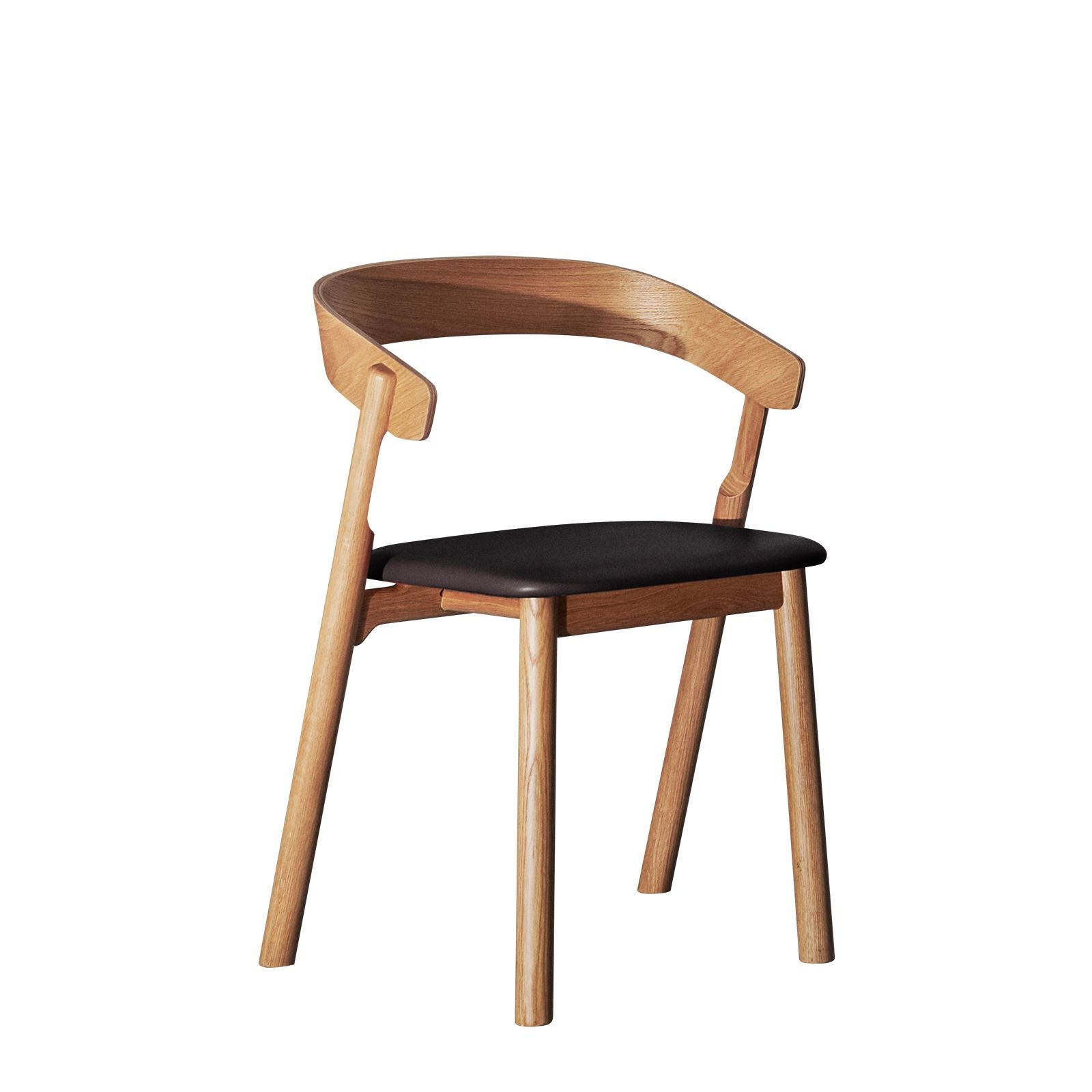 NUDE Chair With black Seat