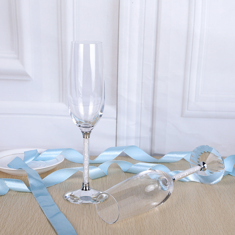 Crystal Glass Champagne Glasses