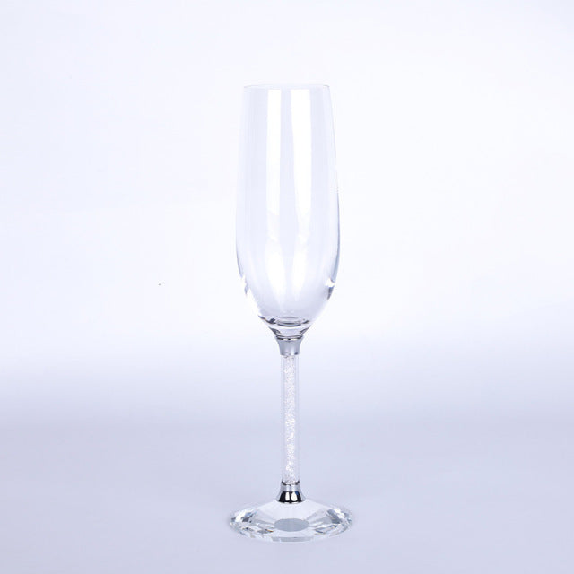 Crystal Glass Champagne Glasses