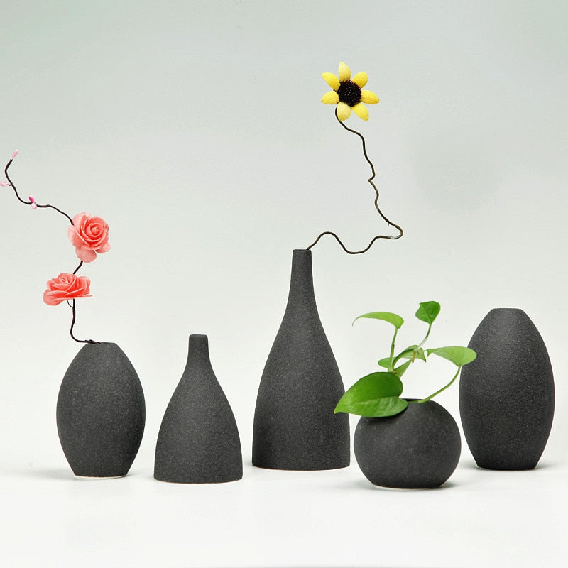 Crafted Ceramic Flower Vases