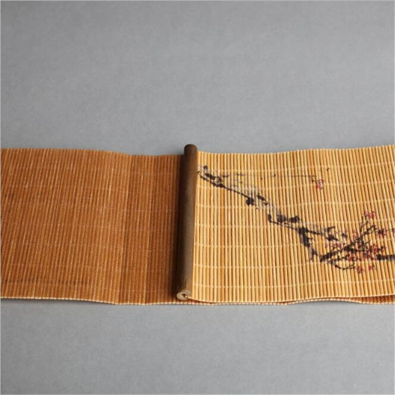 Elegant Tea Tray Bamboo Curtain
