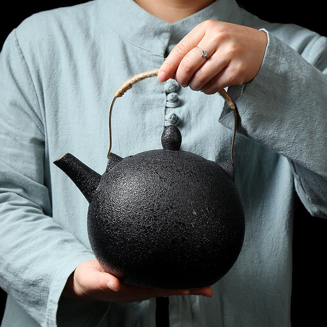 Japanese Style Vintage Ceramic Teapot
