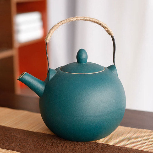 Japanese Style Vintage Ceramic Teapot