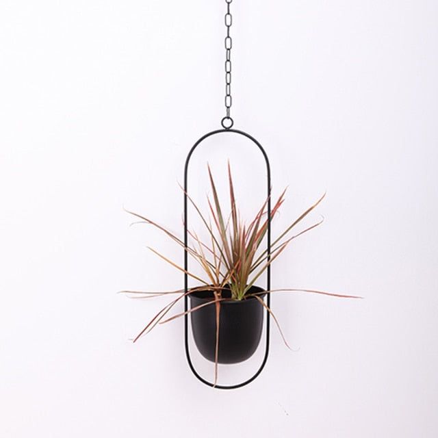 Metal Hanging Flower Pot Nordic Style