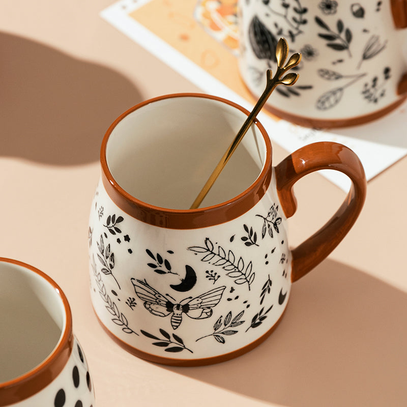 Vintage Ceramic Coffee Mugs