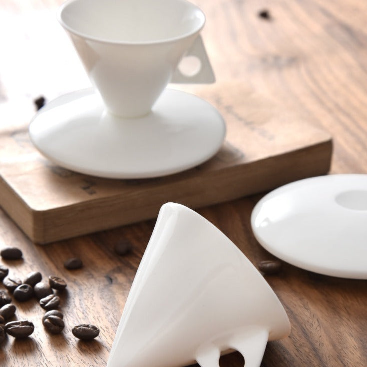 White Ceramic Espresso Cup