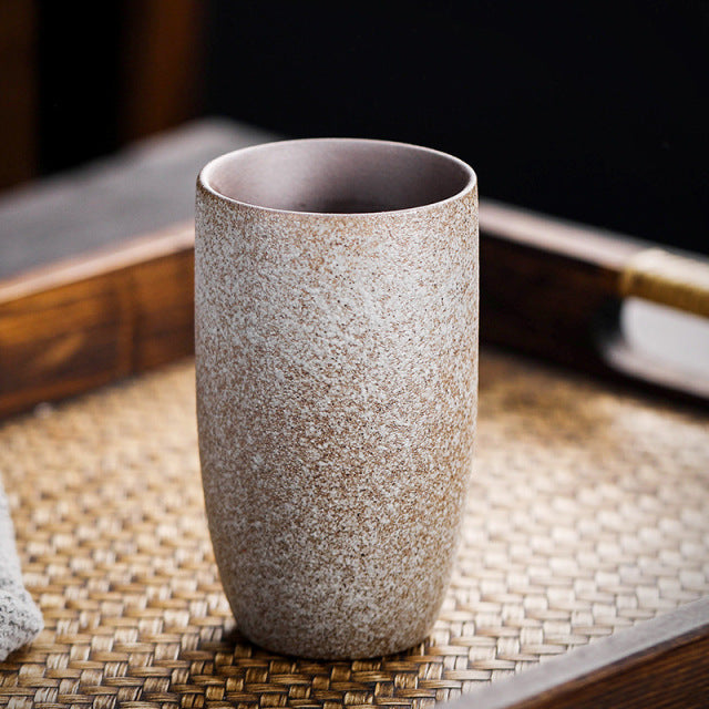 Vintage Japanese Retro Tea Cups Stoneware