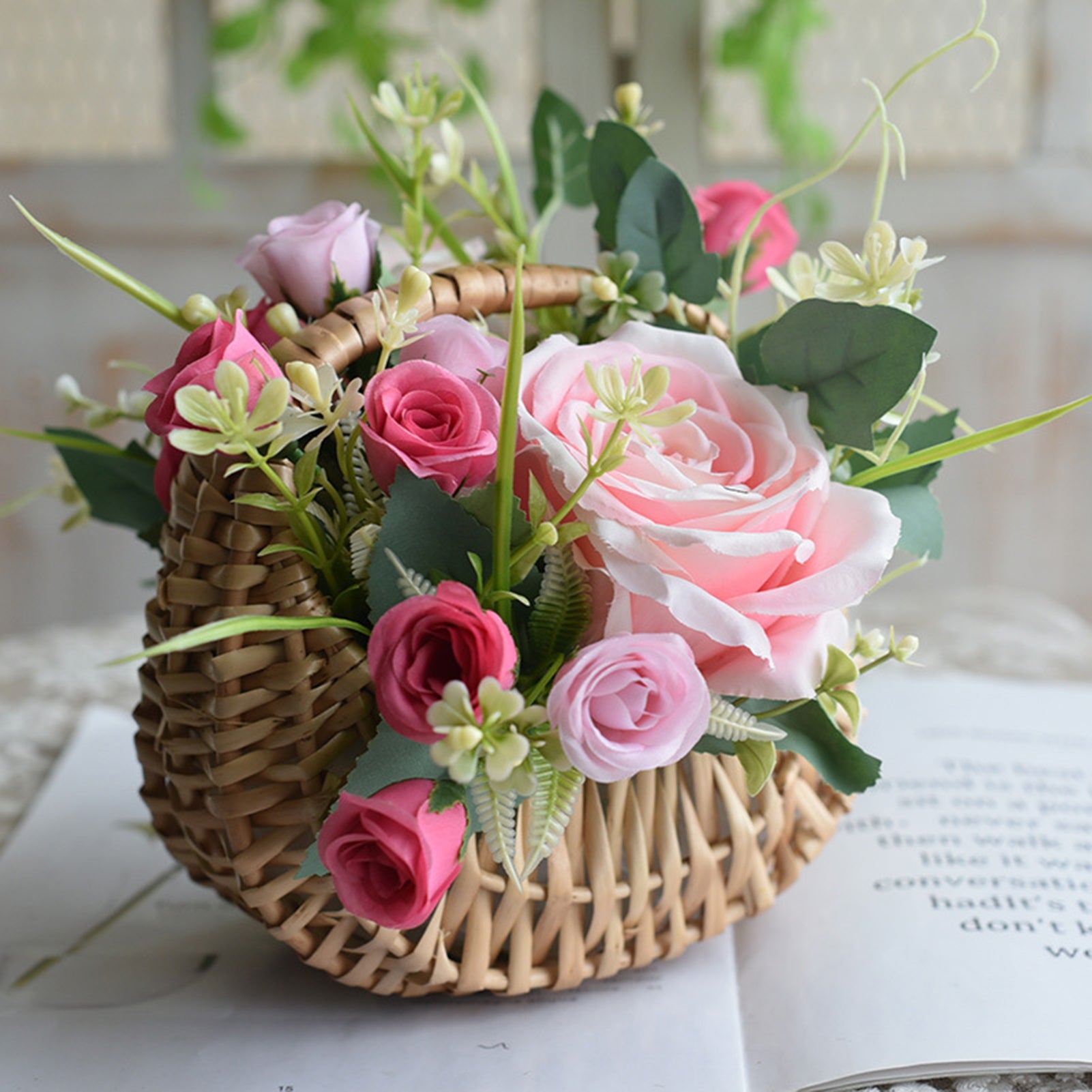 Fashion Portable Flower Arrangement Basket