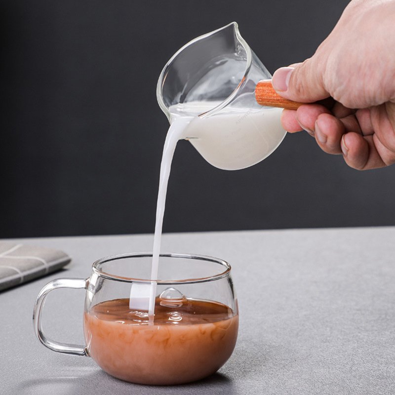 Heat-resisting Glass Espresso Measuring Cup