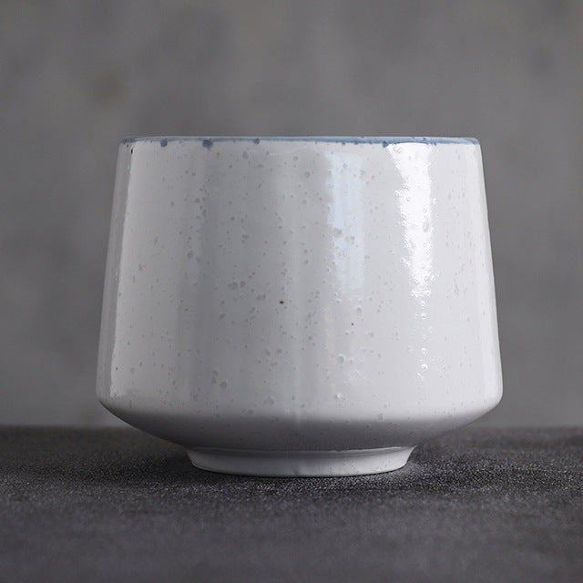 Ceramic Set of Teacup in Simple Japanese Style