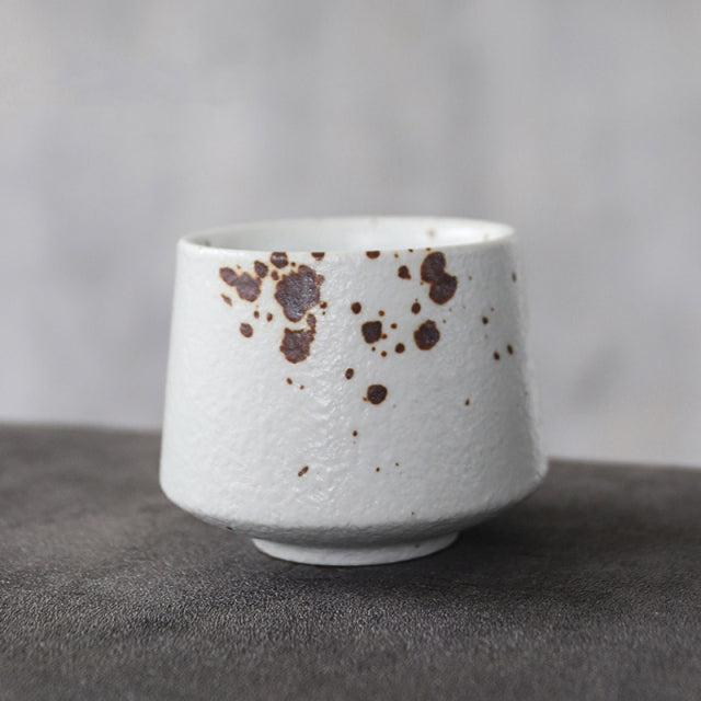 Ceramic Set of Teacup in Simple Japanese Style
