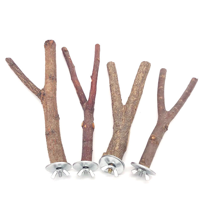 Natural Wood Pet Parrot Tree Branch