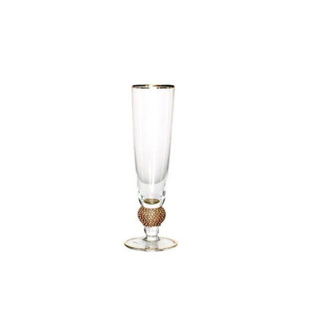Creative Gold Rimmed Glass