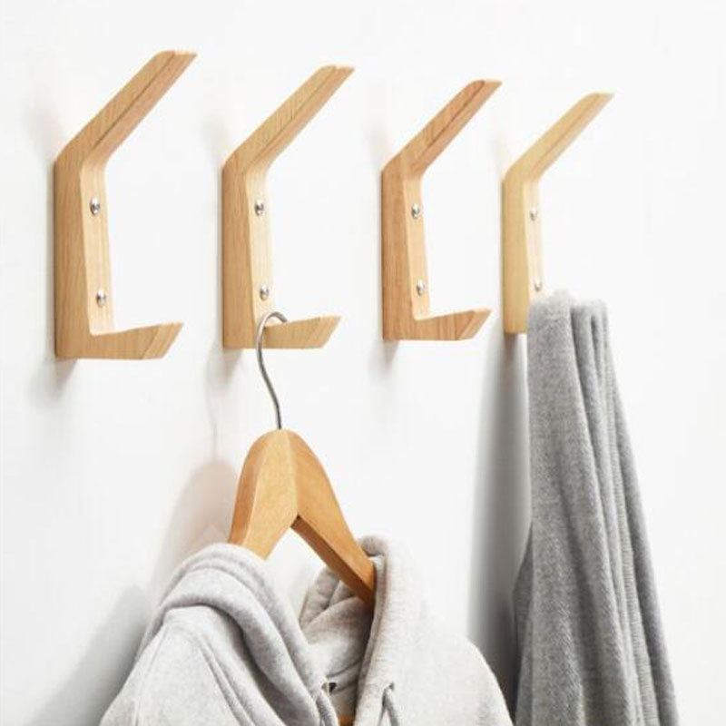 Simple Wood Hanging Hooks