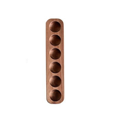 Japanese style Wooden Double Row Egg Storage