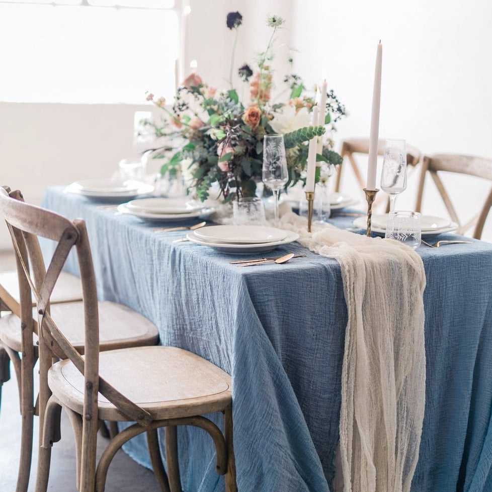 Durable Cheesecloth Tablecloth
