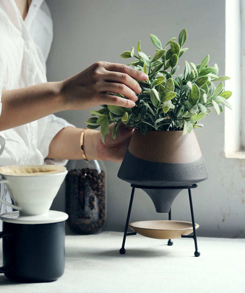 Creative Ceramic Flowerpot Nordic Style