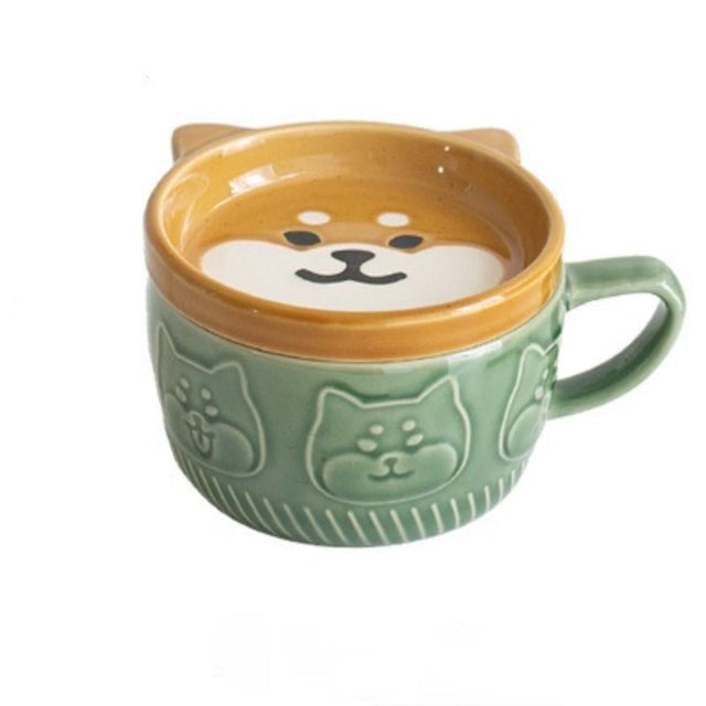 Japanese Cute Ceramic Mugs