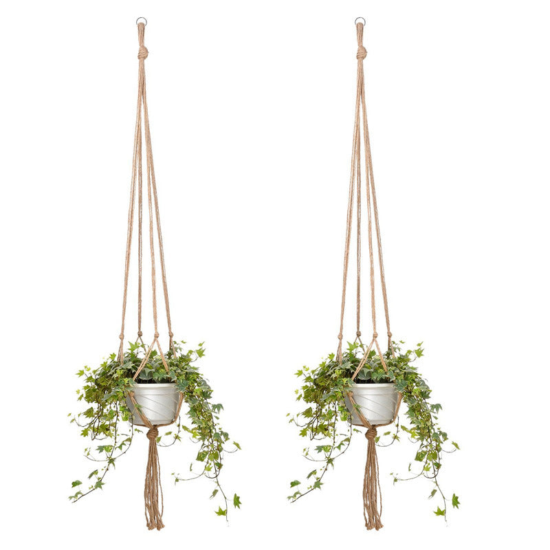 Handmade Flower Basket Rope Macrame Plant Hanger